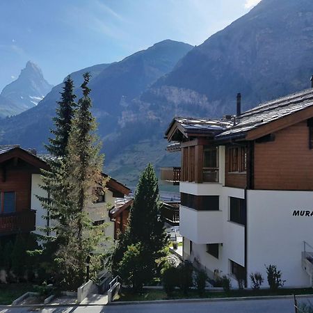 Modern Self-Catering Apartment With Matterhorn Views Zermatt Exterior photo